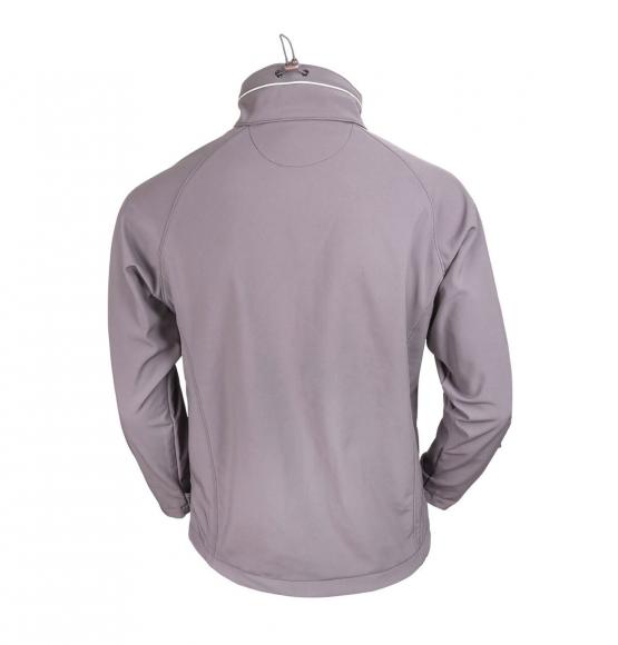 Softshell gris manga larga hombre yagan